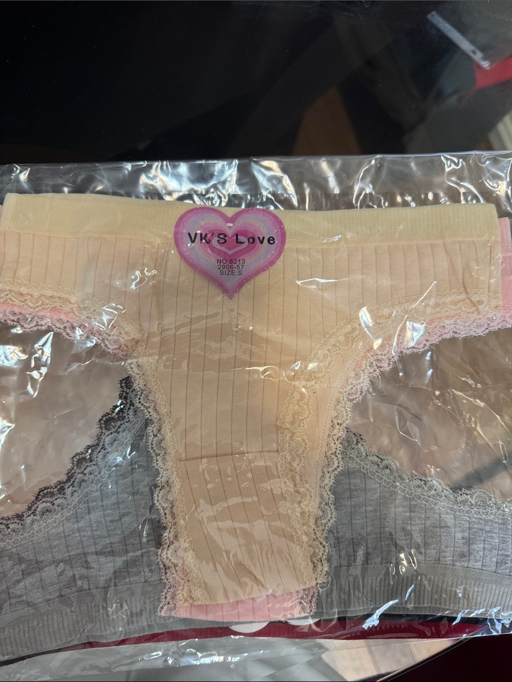 WKS Love Pink Animal Print Panties NWT